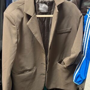 Men's Classic Brown business casual Coat